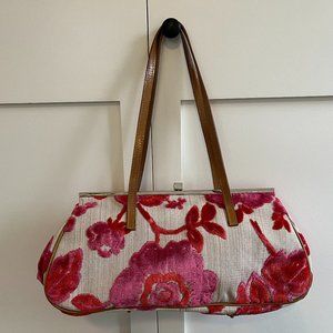 Glenda Gies Angelina Coral Pink Chenille Peony